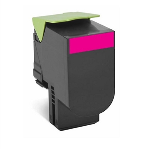 Compatible Lexmark 801H  80C1HM0 Magenta  High Yield Toner Cartridge CX410, CX510